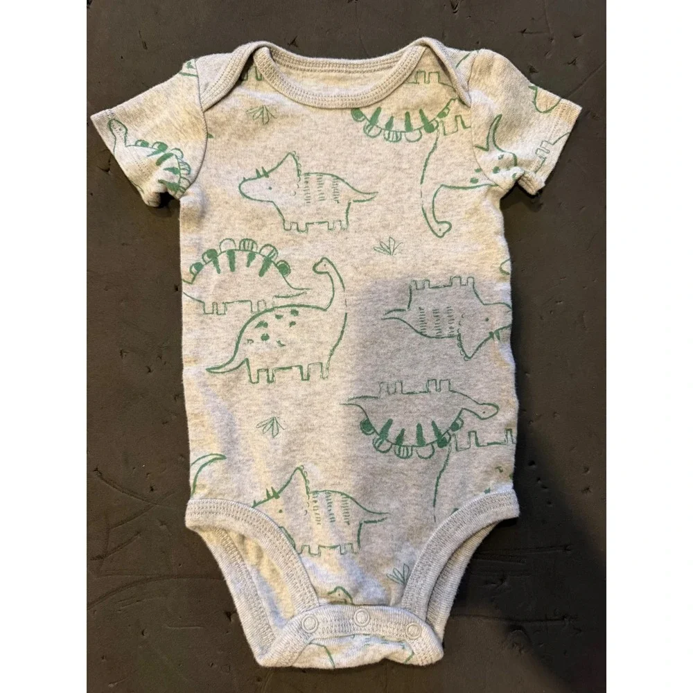 Baby Boy Bodysuit Lot 3pc 